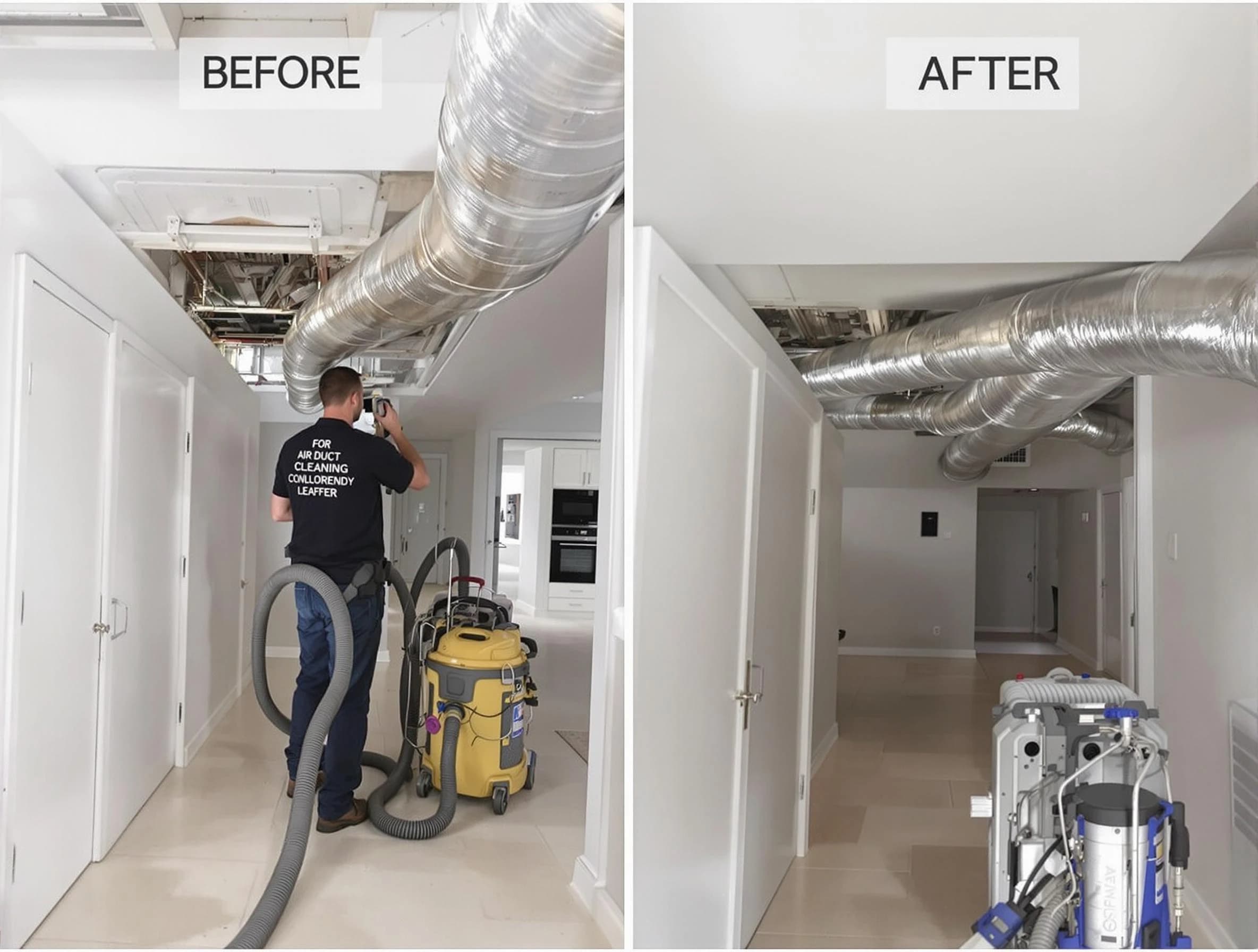 Childersburg Air Duct Cleaning professional performing thorough air duct cleaning in Childersburg