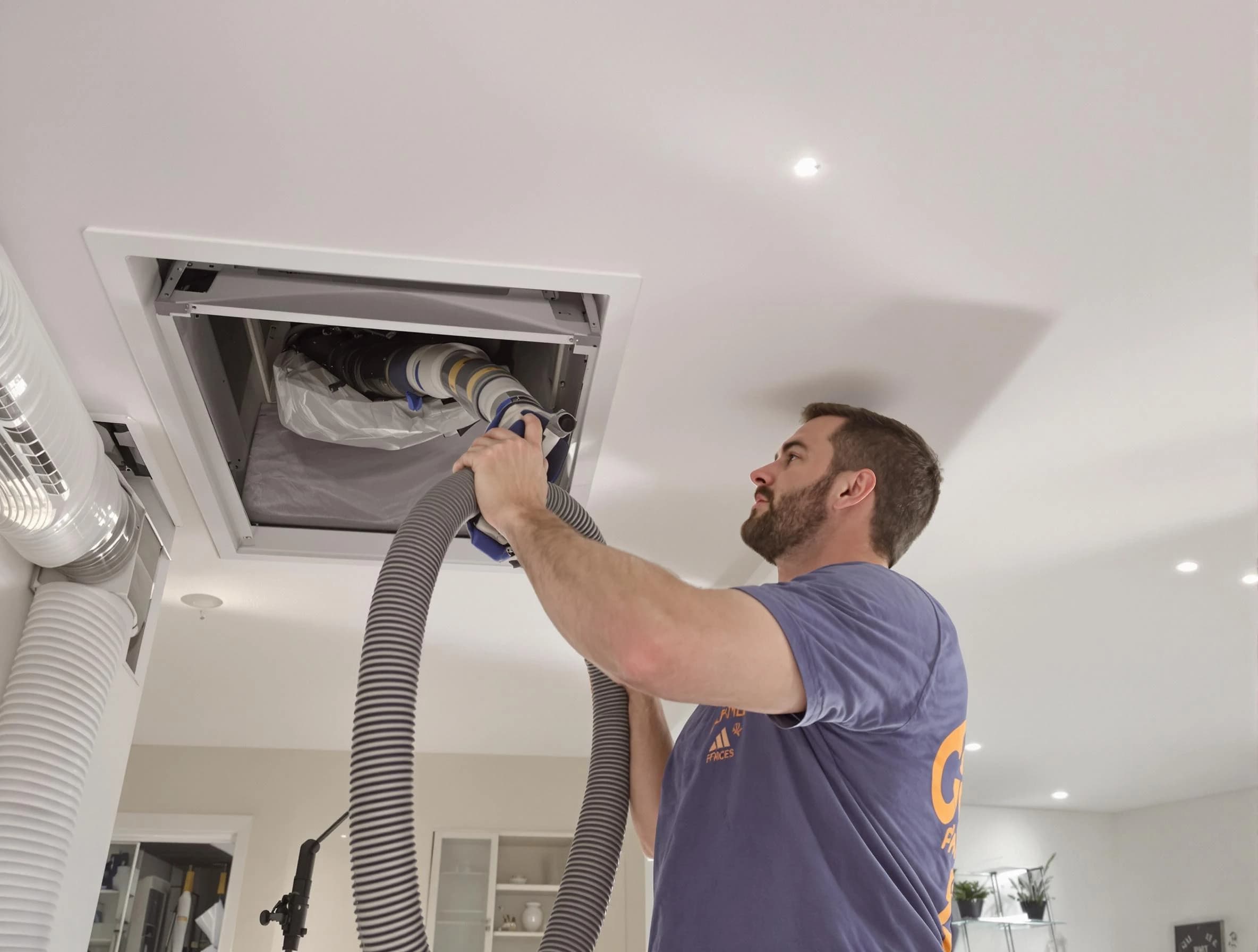 Precision indoor duct cleaning by Childersburg Air Duct Cleaning in Childersburg
