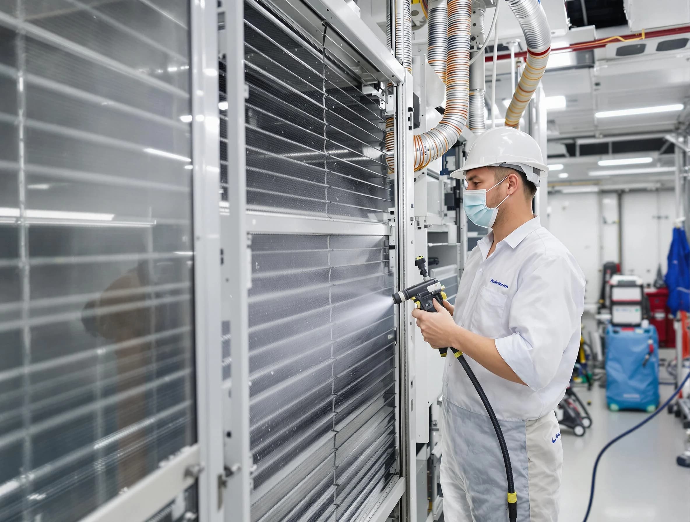 Professional AC coil cleaning by Childersburg Air Duct Cleaning in Childersburg