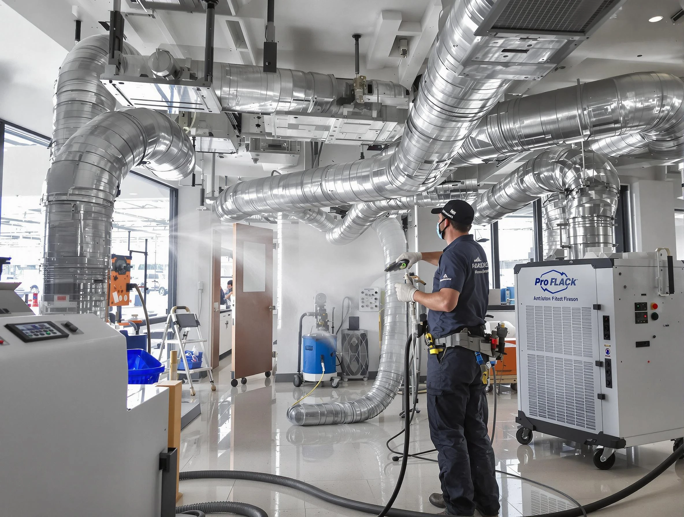 Negative Pressure Air Duct Cleaning in Childersburg