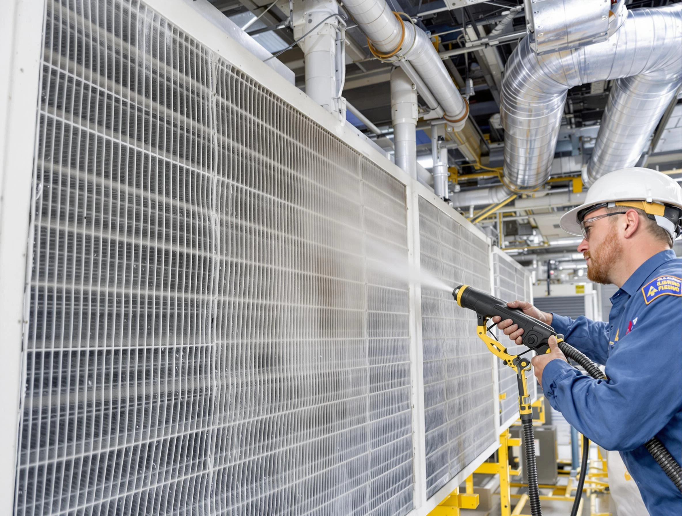 Professional commercial coil cleaning by Childersburg Air Duct Cleaning in Childersburg